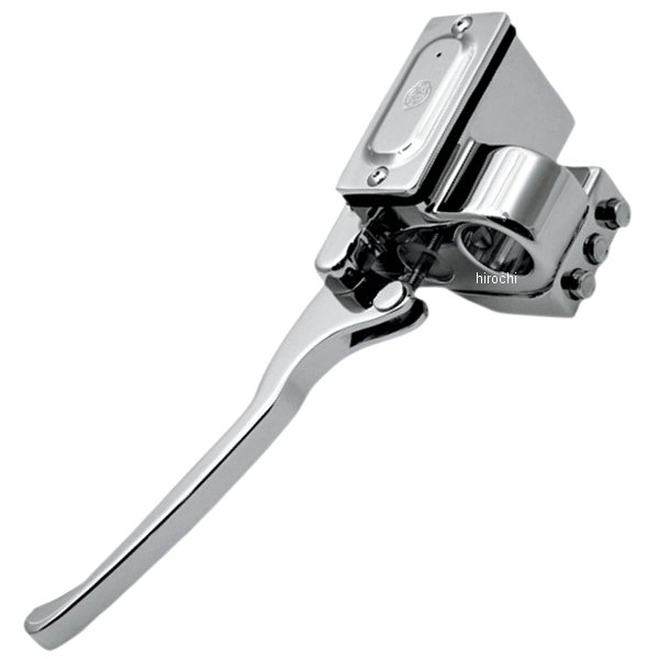 GMA エンジニアリング 9/16"ハイドロ クラッチマスターシリンダーキット クローム/スイッチ付 WO店