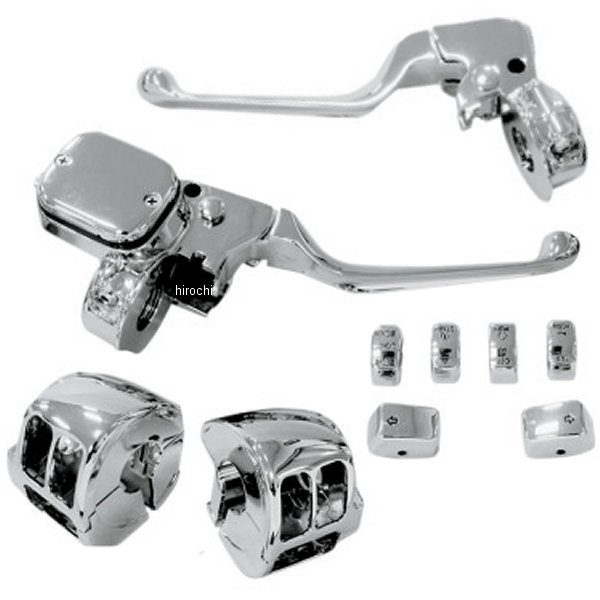 DRAG コントロールキット 9/16"マスターシリンダー（シングルディスク)スイッチ付き WO店の通販は 97,559円