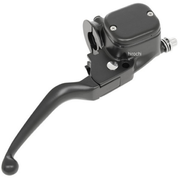 DRAG フロントブレーキ マスターシリンダー 9/16" シングルディスク 黒 0610-0689 WO店
