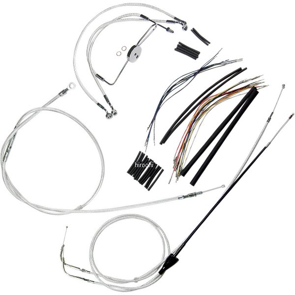 マグナム MAGNUM ケーブルキット クローム 96年-06年 FLHR、FLHX 18-20