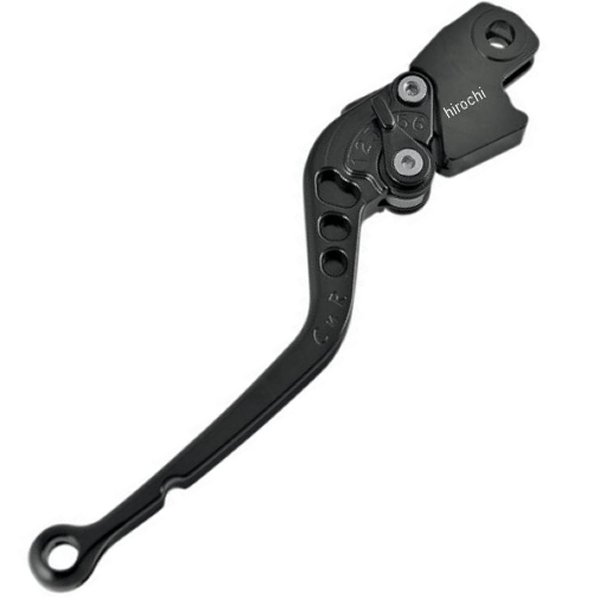 パワースタンド Powerstands クラッチレバー Click 'N Roll ロング VTX1300、CBR、CB 黒 WO店