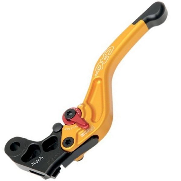 シーアールジー CRG クラッチレバー RC2 ショート 99年-14年 YZF-R1、YZF-R6、FZ ゴールド 0613-0795 WO店