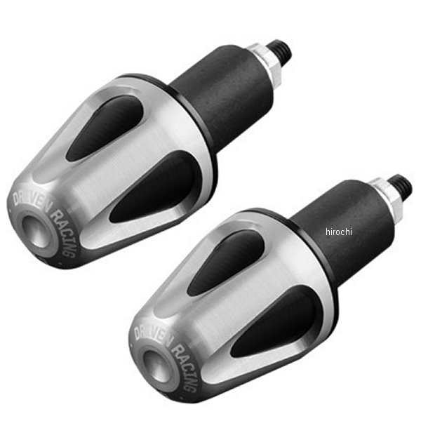 ドリブンレーシング Driven Racing バーエンド D-AXIS シルバー/黒 WO店