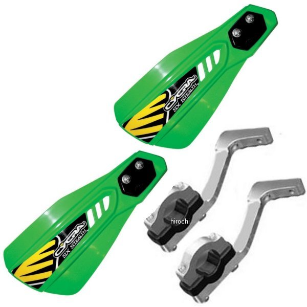 サイクラ CYCRA ハンドガード ステルス アロイ レーサーパック 緑 WO店