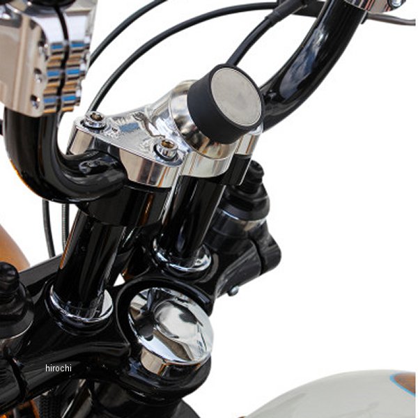 クロックワークス Klock Werks ハンドル クランプセンターライザー取付 クローム 0636-0053 WO店