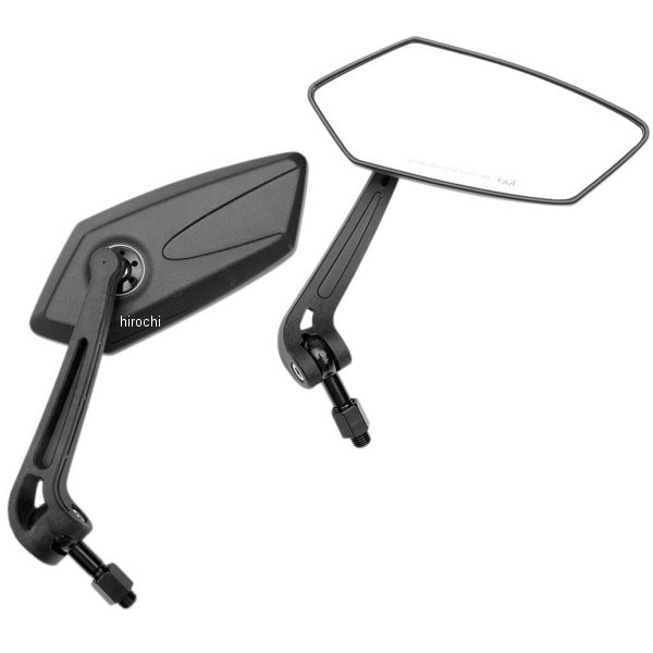 K&S ケーアンドエス ミラー GTスタイル 10mm 黒(左右ペア) WO店の通販は 16,785円