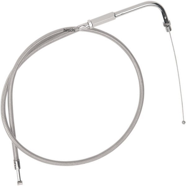 DRAG スロットル ケーブル 39.5インチ ステンレス 71年-80年 FL、FX、XL 0650-0409 WO店