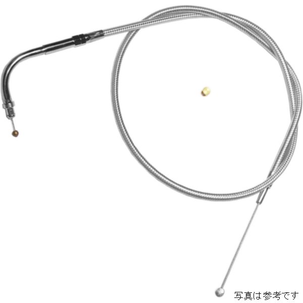 マグナム MAGNUM スロットルケーブル 39.5インチ ステンレス 02年-07年 FLHT、FLTR、FLHX 56526-02 0650-0727 WO店
