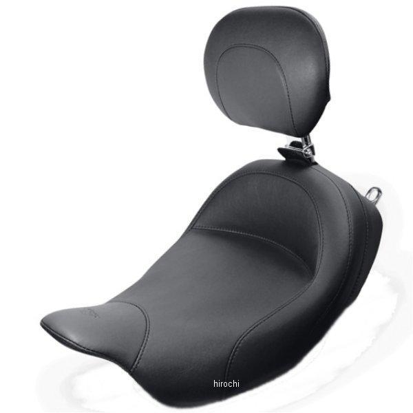 マスタング Mustang シート ソロ ワイド 08年以降 バックレスト付き ビンテージ 0801-0462 WO店