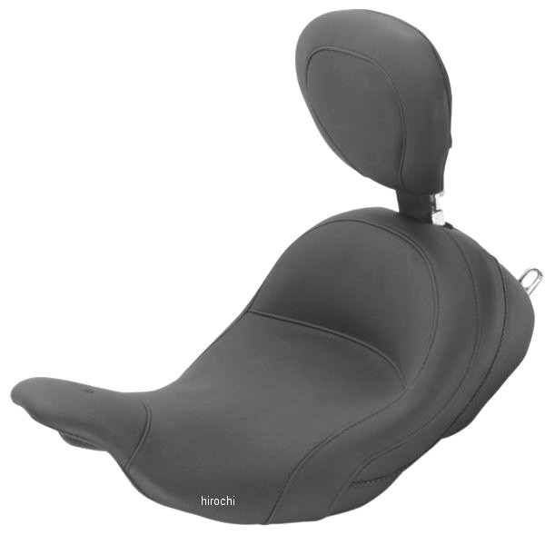 マスタング Mustang ソロシート ローダウン 08年以降 ツーリング バックレスト付き ビンテージ 0801-0956 WO店