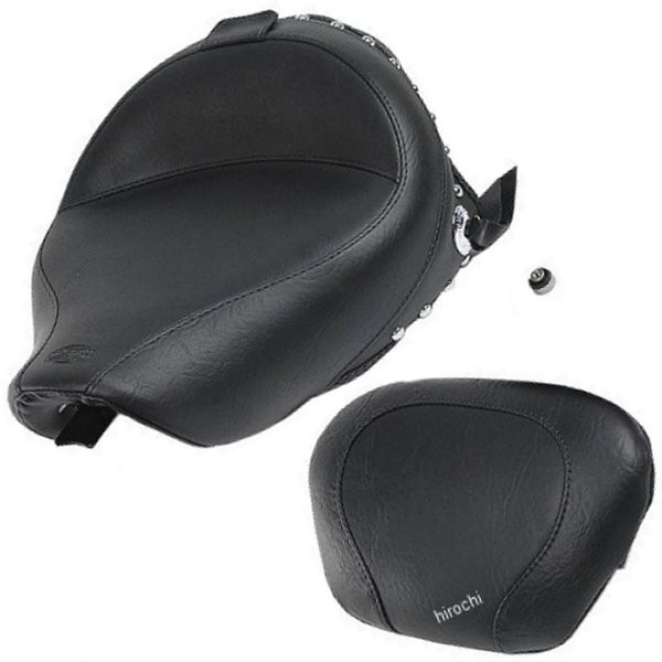 マスタング Mustang シート ソロ ワイド XL 4.5 スタッド/バックレスト付き 0804-0310 WO店の通販は