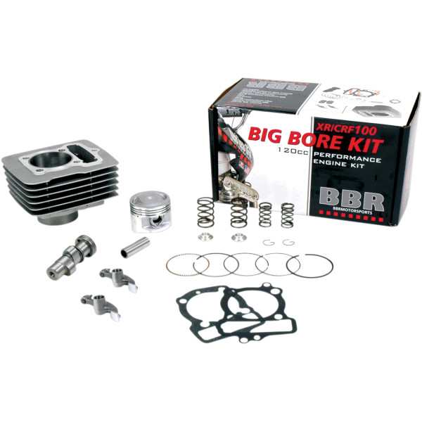 BBRモータースポーツ BBR Motorsports エンジンキット ビッグボア 120cc 81年-14年 XR100、XRF100 WO店