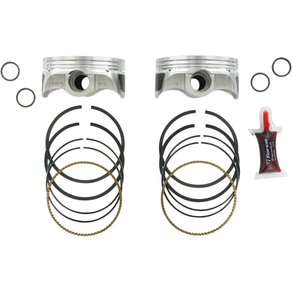 KBパフォーマンス ピストン 103" Twin Cam 3.875"ボア 圧縮比 9:5:1 WO店