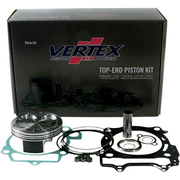赤ちょうちんテックス Vertex 鍛えるピストントップエンドキット 05年-12年 YZ125 53.94粍 WO店