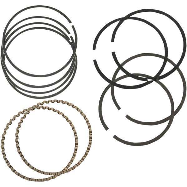 S&Sサイクル S&S Cycle 補修ピストンリング 3.625"ボア（.058"トップリング/.185"オイルリング） (スタンダード) WO店の通販は