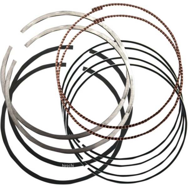 S&amp;Sサイクル S&amp;S Cycle 補修用 ピストンリングセット 4.125"ボア(Thin ring pack)+:010" WO店