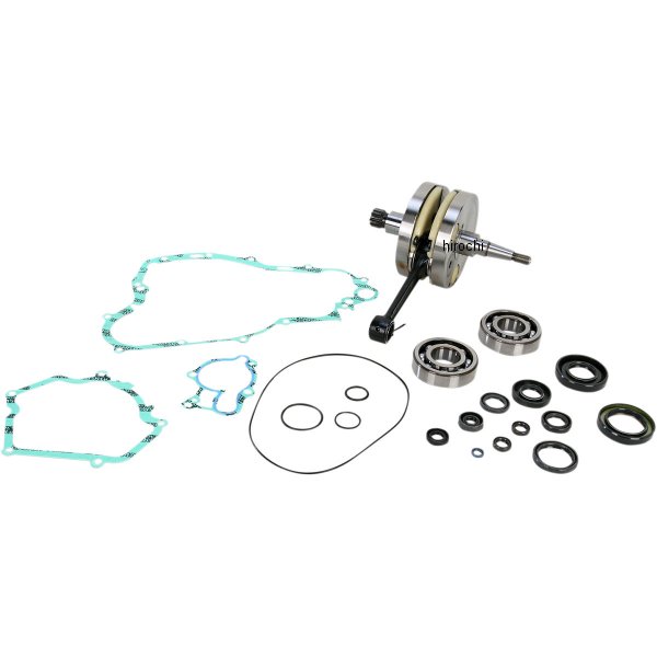 ワイセコ Wiseco クランクシャフトキット ベアリング、ガスケット付き 03年以降 YZ250 左右ペア WO店