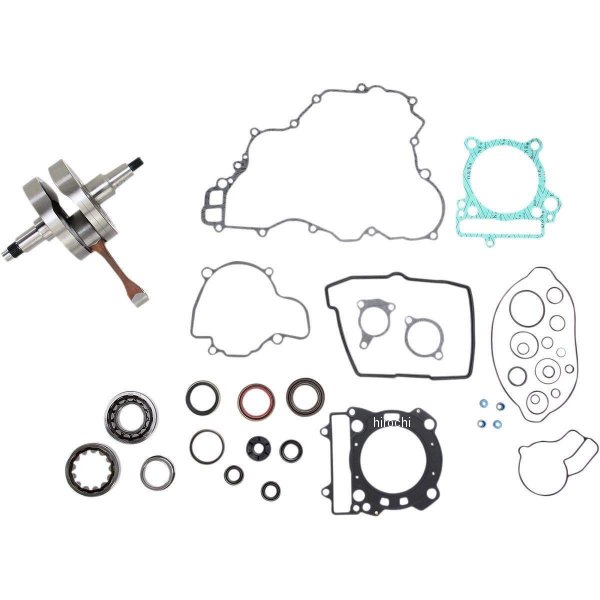 ホットロッド HOT RODS クランクシャフト ボトムエンドキット ベアリング、ガスケット付き 14年以降 KX85 0921-0573 WO店 53,437円