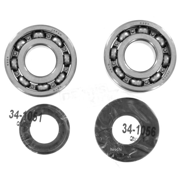 ムースレーシング MOOSE RACING クランクシャフト ベアリング シール 04年-07年 ポラリス Predator 50 WO店の通販は