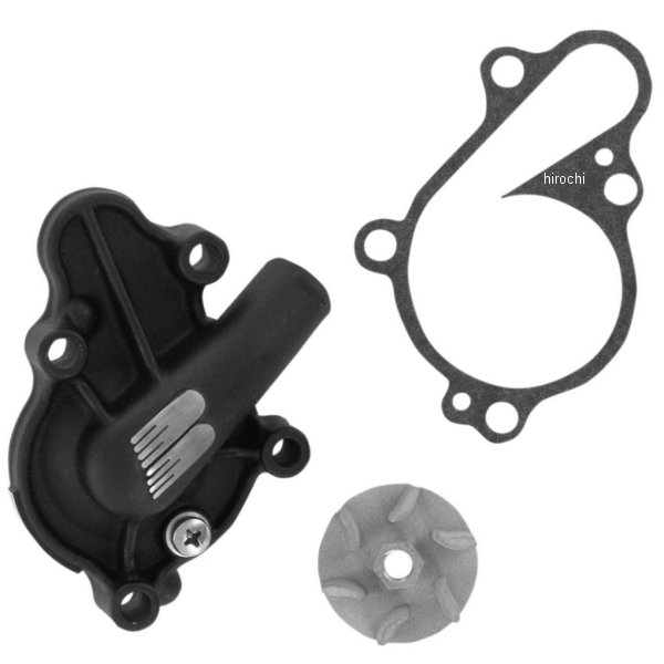 ボイセン Boyesen ウォーターポンプカバー インぺラーセット 94年-04年 YZ125 アルミ 黒 0940-0399 WO店