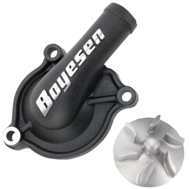 ボイセン Boyesen ウォーターポンプカバー インぺラーセット 09年以降 CRF450R アルミ 黒 WO店