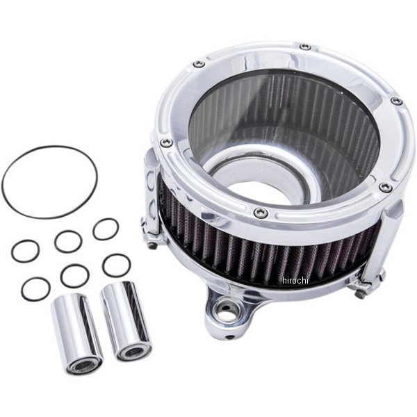 トラスク Trask エアクリーナー Assault 01年-17年 Twin Cam クローム WO店