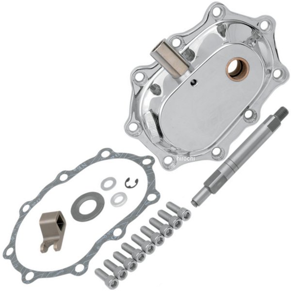 DRAG キック スターター カバー キット 37年-86年 Big Twin 4速 クローム 1105-0041 WO店