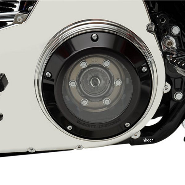 バーネット Barnett ダービーカバー スコーピオン 07年-18年 Big Twin 黒 WO店の通販は