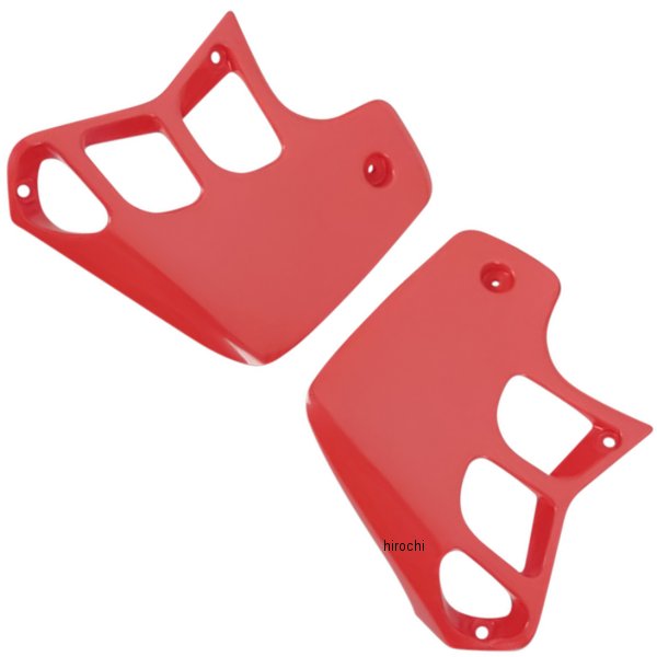 ユーフォープラスト UFO PLAST ラジエーターカバー 88年-90年 CR125R、CR250R 赤 12-222-27 WO店