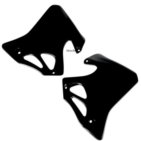 ユーフォープラスト UFO PLAST ラジエーターカバー 95年-96年 CR125R、CR250R 黒 12-228-33 WO店