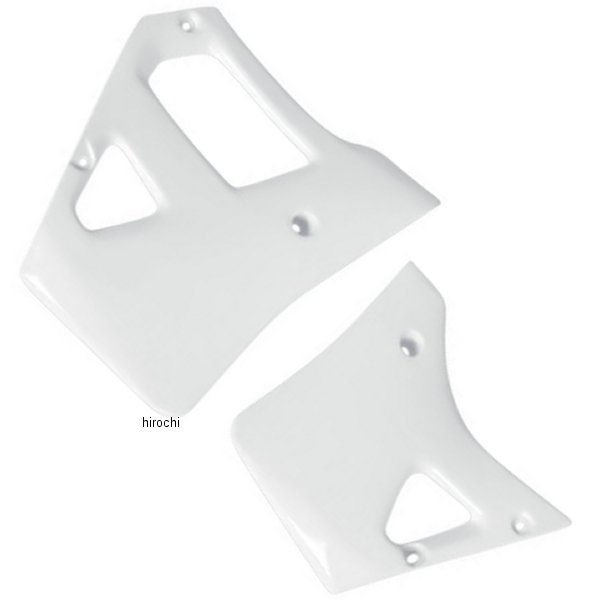 ユーフォープラスト UFO PLAST ラジエーターカバー 88年-89年 YZ250、YZ125 白 WO店の通販は