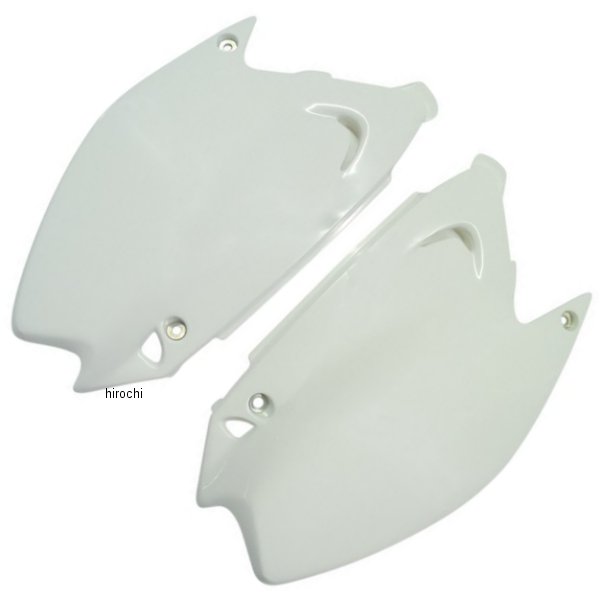 ユーフォープラスト UFO PLAST サイドパネル 03年-08年 KX250、KX125 白 WO店の通販は 8,597円