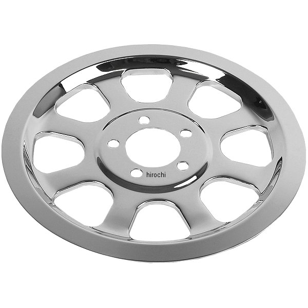 DRAG リア プーリー カバー 00年-05年 FLST、FXST 70Tプーリー クローム 1201-0518 WO店