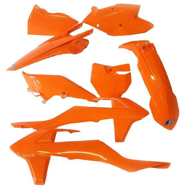 ユーフォープラスト UFO PLAST 外装キット 18年 KTM 85 オレンジ WO店の通販は
