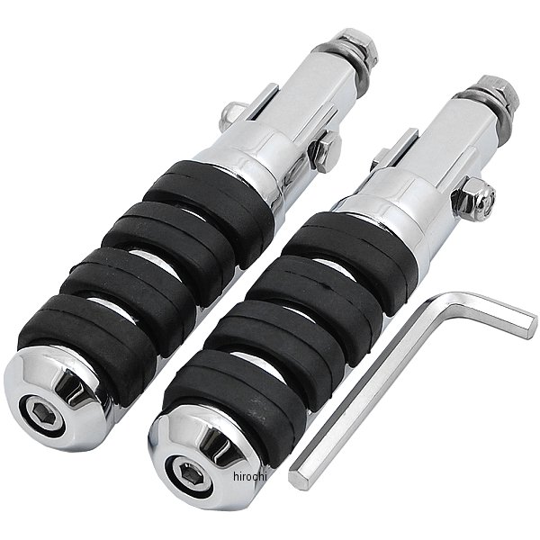 リブコプロダクト Rivco Products ハイウエイペグ 折りたたみ防振 クローム WO店の通販は