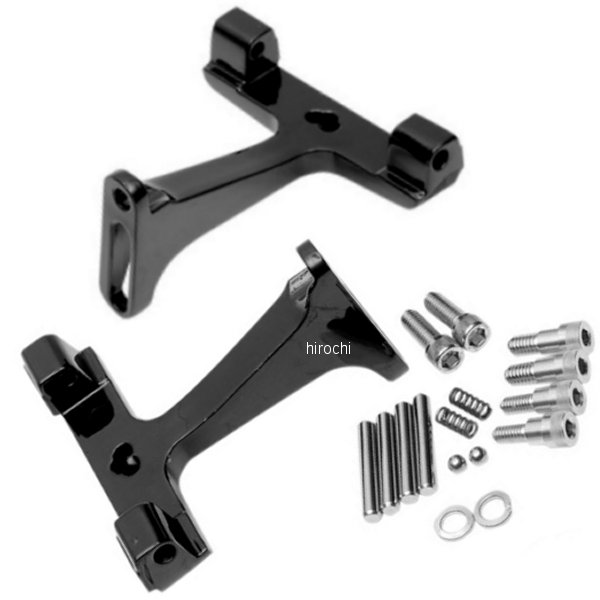 DRAG パッセンジャーフットボード マウントプラケット 黒 50500042 1621-0393 WO店