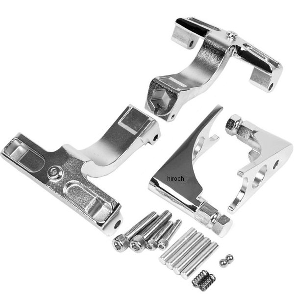 DRAG パッセンジャーフットボード マウントキット クローム FLST 50460-06 WO店の通販は 27,782円