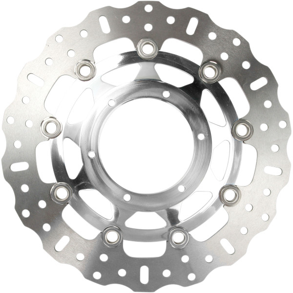 EBC イービーシー ブレーキローター クロームコンツアー 直径296mm フロント 02年-08年 VTX1800 1710-0307 WO店