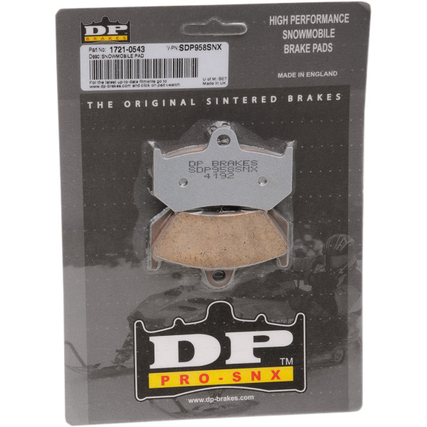 DPブレーキ DP Brakes ブレーキパッド シンタード メタル Ski-Doo 左右ペア WO店