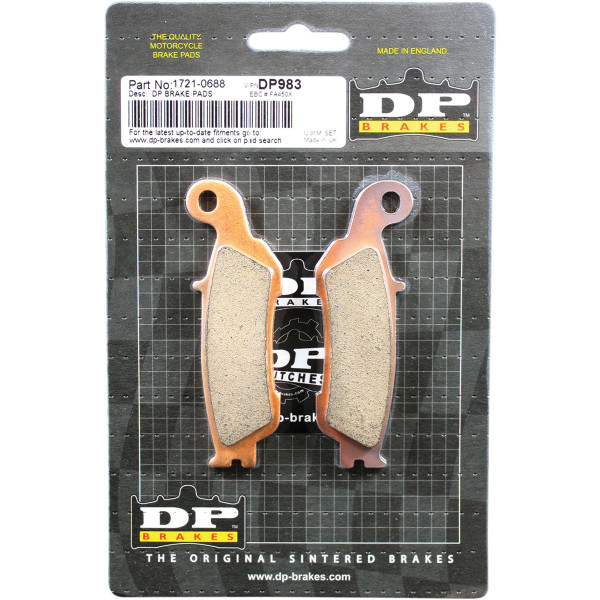 DPブレーキ DP Brakes ブレーキパッド 07年以降 YZF、YZ (標準シンタード) WO店