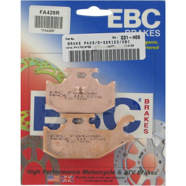 イービーシー EBC ブレーキバッド リア R-シンタード 428 07年-09年 ヤマハ 1721-0736 WO店
