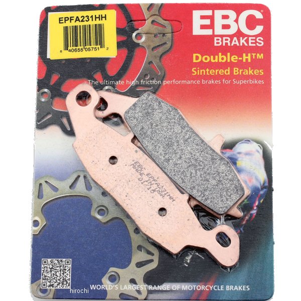 連絡用 EBC イービーシー ブレーキパッド フロント 98年-06年 GSX750、GSX600