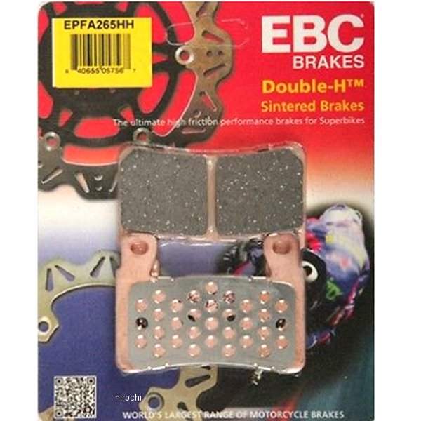 EBC イービーシー ブレーキパッド フロント 99年-00年 CBR600F4 (EX-Performance シンタード) 1721-0856 WO店