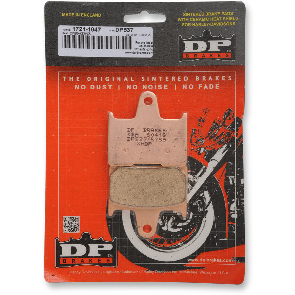 DPブレーキ DP Brakes ブレーキパッド 標準シンタード リア 14年以降 XL 41300053 WO店