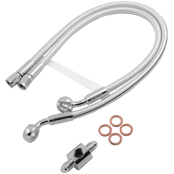 マグナム MAGNUM リア ブレーキライン 87年-99年 ソフテイル クローム