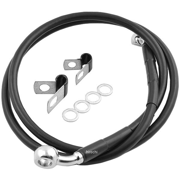 DRAG フロント ブレーキライン 黒ステンレス 標準長 04年-10年 XL1200 45489-04 1741-2532 WO店