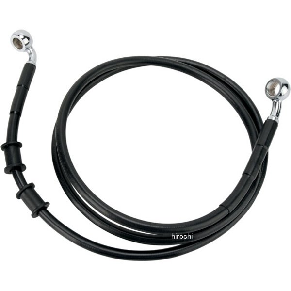 DRAG フロント ブレーキライン 黒ステンレス 08年以降 FXDB +2インチ(50.125インチ) 1741-2895 WO店
