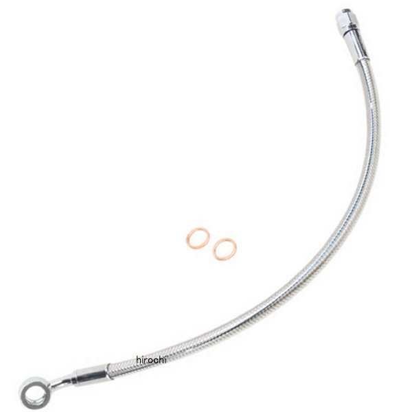 マグナム MAGNUM フロント ブレーキライン アッパー 10mm/35°31インチ(787mm) ステンレス WO店