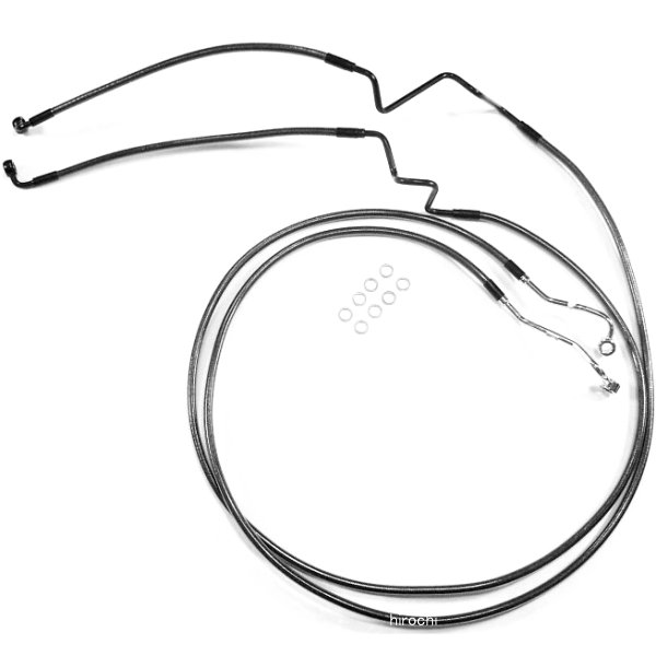 マグナム MAGNUM フロント ブレーキライン ロワー FLH(デュアル