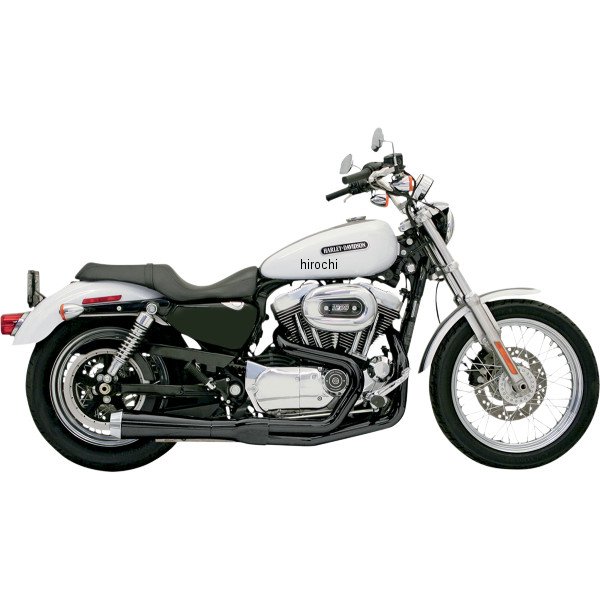 バッサニ Bassani フルエキゾースト ロードレイジ 86年-03年 XL ショートupswept 黒 1800-1271 WO店